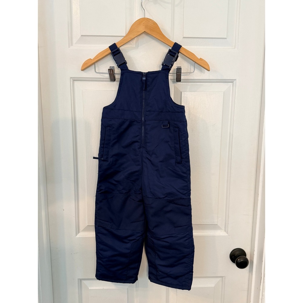 Circo Toddler Boys Navy Blue Snow Bibs Insulated Winter Overalls 3T RN17730